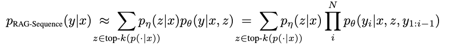 RAG-Sequence-Model