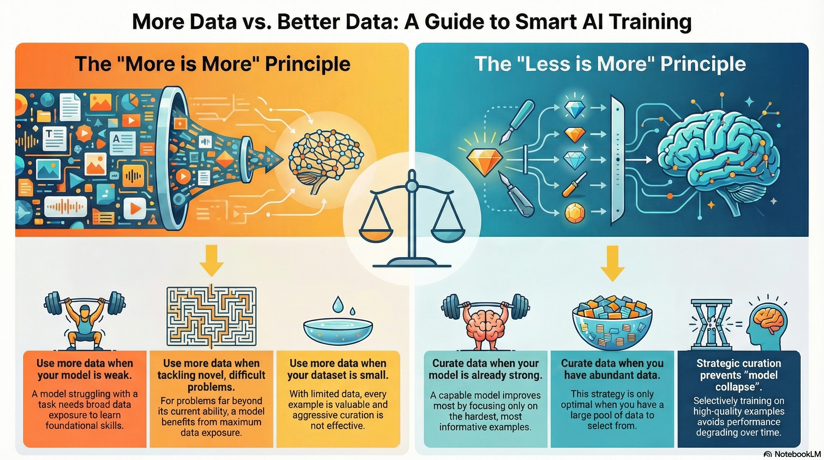 notebook_llm_less_is_more_infographic